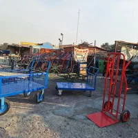 (تولید پخش)گاری چهار چرخ باربرفرغون دستی حمل بار