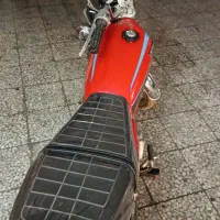 هوندا ۱۲۵ قرمز مزایده سالم|موتورسیکلت|اندیشه, شهرک مریم|دیوار