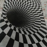 فرش ۳بعدی کاملا سالم