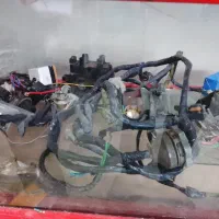 سیم کشی سینی فن و درب جلو مه شکن چراغ