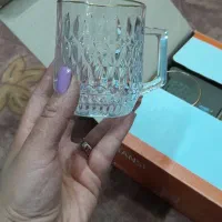 چند دست استکان و لیوان|ظروف سرو و پذیرایی|ابریشم, |دیوار