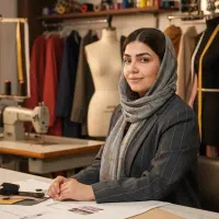 آموزش خیاطی -طراحی لباس-نقاشی روی لباس