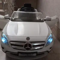 ماشین شارژی BENZ کولردار شاستی فلزی باطری نو