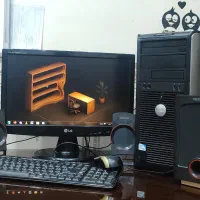 سیستم کامل Dell، مانیتور ۱۹ اینچ LG