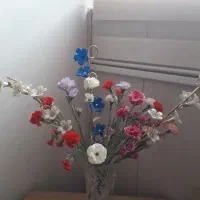 گل و گلدان چک|گل مصنوعی|اراک, |دیوار