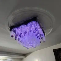 لوستر کریستال پذیرایی