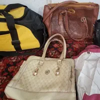 کیف باشگاه اسپرت کیف نوزاد و تعدادی کیف زنونه