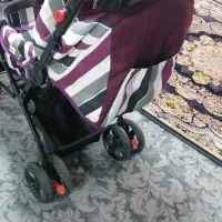 کالسکه تمیز در حد نو و کریر|کالسکه و لوازم جانبی|امیدیه, |دیوار