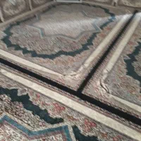 فرش ۹ متری و پشتی کاملا سالم|فرش|قروه, |دیوار