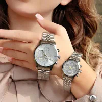 +ساعت های شیک کادویی ست فلزی زنانه *مردانه.|ساعت|اصفهان, احمدآباد|دیوار