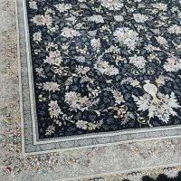 فرش افشان سورمه ای طوسی