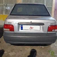 پراید بی رنگ شاسی پلمپ،بدون ترک بدون ضربه