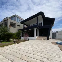 ویلا باغ دوبلکس مدرن و فول فرنیش با استخر و جکوزی