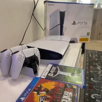 Ps5 اسلیم دیسکخور دو دسته شارژر ریجن اروپا