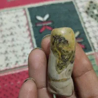 مهره گبری بسیار کهنه بانقش نگاره اژدها وماهی