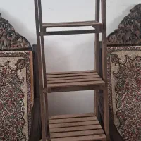 استند گل چوبی