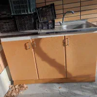 سینک و کابینت و آبچک