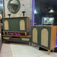 اینه و کنسول / سانا گنبدی / ست کامل|بوفه، ویترین، کنسول|تهران, شهرک ولیعصر شمالی|دیوار