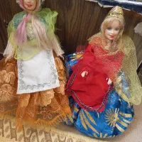 عروسک لباس محلی قدعروسک ۳۰ سانت