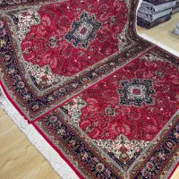 فرش جفت ۶ متری اذرشهر طرح کرمان قلم
