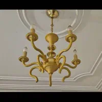 لوستر برنج ۵ شاخه و دیواری