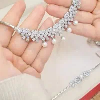 سرویس نقره زنانه ساعت نقره بدون تفاوت با طلا|بدلیجات|تبریز, |دیوار