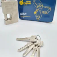 قفل کتابی ۱۸ ساچمه منیر صنعت قفل m110 کتابی فولادی|ابزارآلات|تهران, حسن‌آباد|دیوار