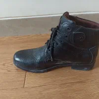 کفش بوت چرم  اصل مردانه