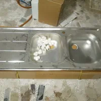 سینک دو لگن نو