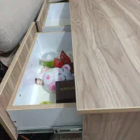 میز جلو مبلی و دو عدد عسلی