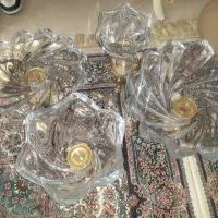 ساعت برنز و سرویس پذیرایی کاملا نو و ساعت چوبی|ساعت دیواری و تزئینی|اراک, |دیوار