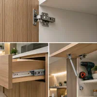 تعمیرات ،تغییرات ،نصب کابینت و کمد و صنایع چوبی