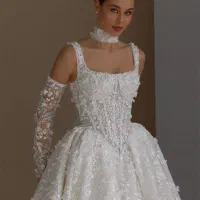 آموزش دوخت لباس عروس