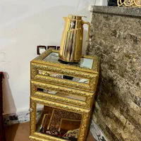 کتری طلایی اماراتی فلاکس طلایی وسینی نجیب|قوری، کتری، قهوه‌ساز دستی|مشهد, شهرک شهید باهنر|دیوار