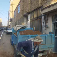 حمل خاک نخاله خاکبرداری ماسه مصالح نیسان کمپرسی|خدمات حمل و نقل|مشهد, کوی سیدی|دیوار