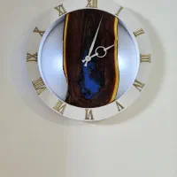 ساعت دیواری چوبی