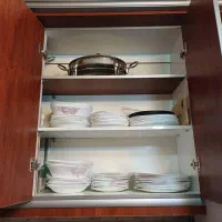 فروش کابینت تمام MDF سالم|میز و صندلی غذاخوری|فولادشهر, B7|دیوار