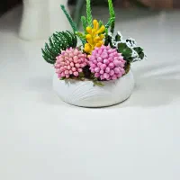 کاکتوس با خمیر چینی