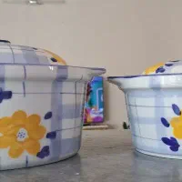 ۲ عدد قابلمه گل پنبه نو