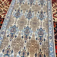 کناره دستباف نایین اصفهان کرم رنگ|فرش|تهران, اکباتان|دیوار