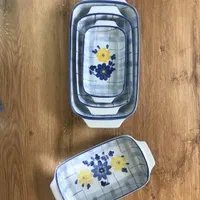 قندان و شکرپاش گلپنبه و گل سرخی
