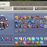 فروش اکانت ناب کلش آف کلنز|کنسول، بازی ویدئویی و آنلاین|نهاوند, |دیوار