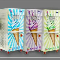 دستگاه بستنی قیفی بستنی ساز قسطی/کیفیت بالا