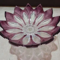 میوه خوری پایه دار کریستالی|ظروف سرو و پذیرایی|بندر دیر, |دیوار