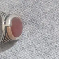 انگشتر عقیق قرمز