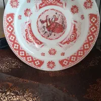 بشقاب دیوارکوب قدیمی دنس
