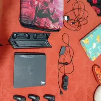 ps4 اسلیم یک ترابایت با تمام وسایل