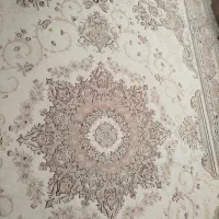دو تخته فرش 9متری گل برجسته سالم