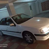 پژو پارس معمولی رنگ سفید مدل 401بیرنگ بیمه10ماه