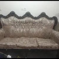یه دست مبل ۷ نفره کار کرده سالم بدون شکستگی